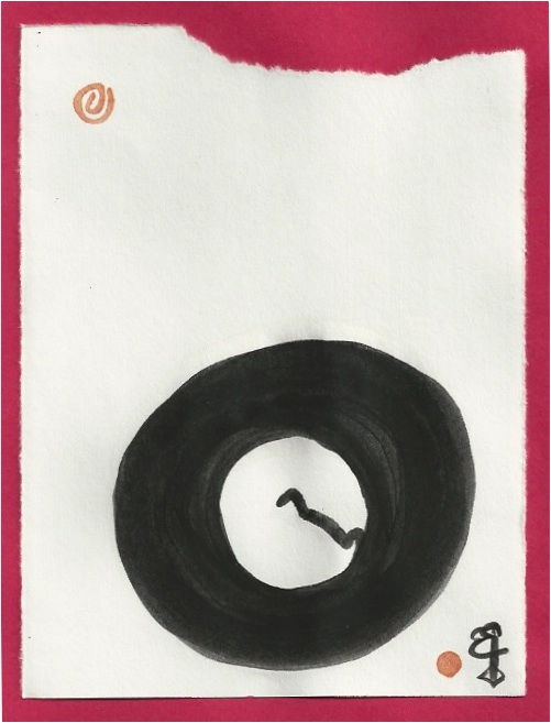 cat tao white cat black pillow