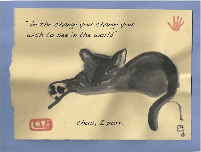 be the change purr