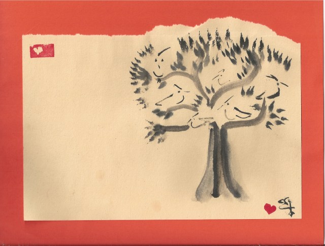 flaming cardinal tree