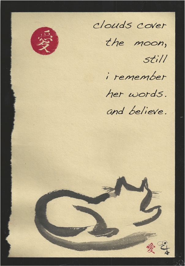 tao cat and clouded moon mom