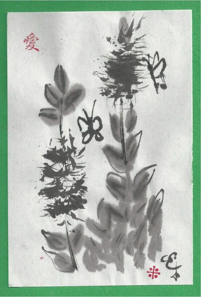 bottlebrush & butterflies