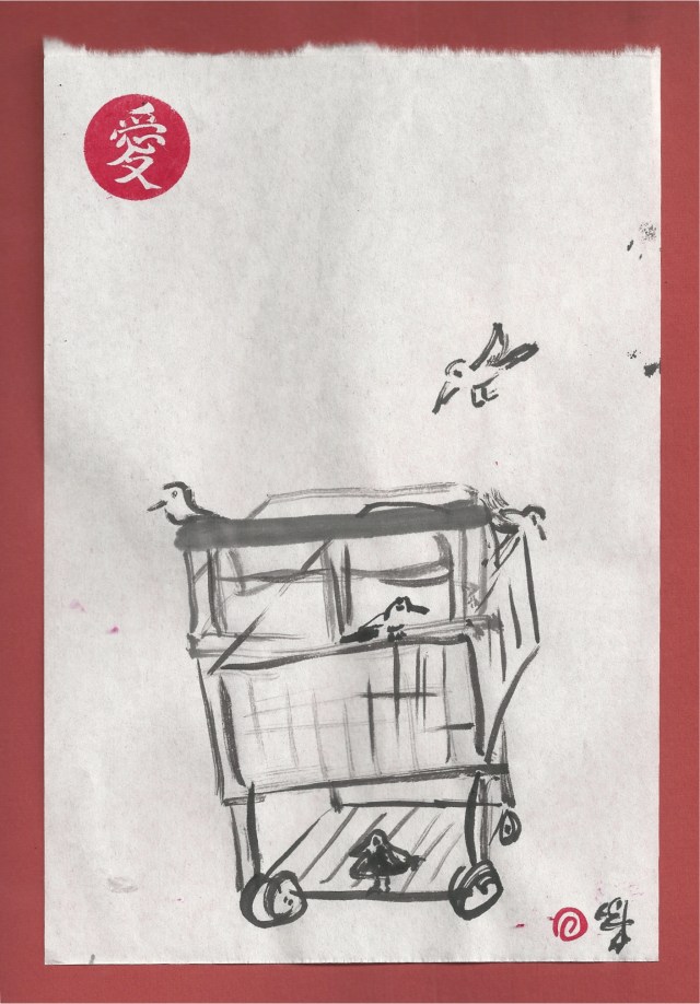 shopping for the birds