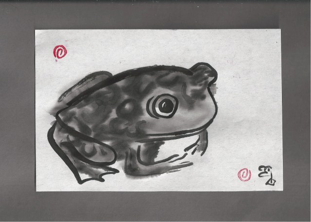 pondering fron without a pond