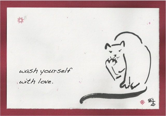 wash yrself with love