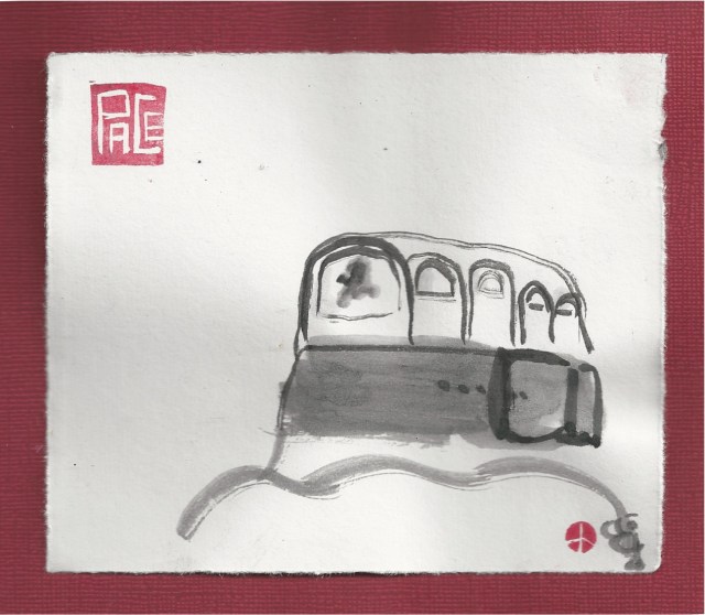 frog on toe in sandal