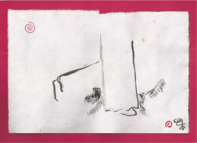 oreo between my feet