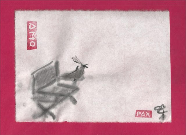 cardinal on chair arm-1