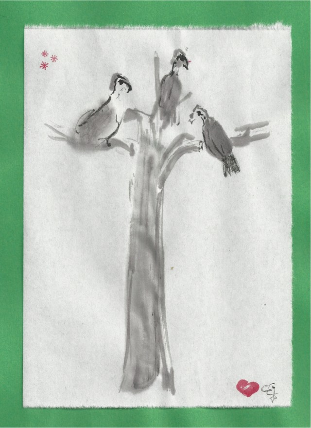 turkey vultures three on three