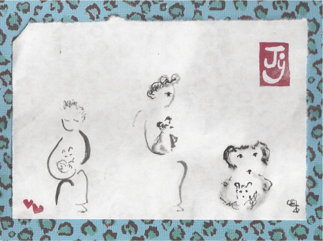 small dog in three laps