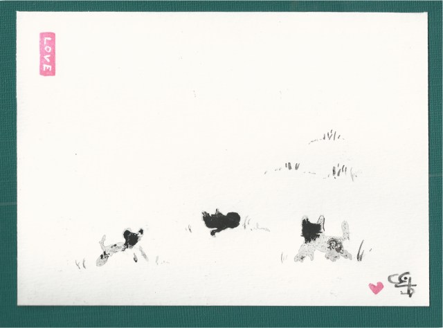 three little kittens