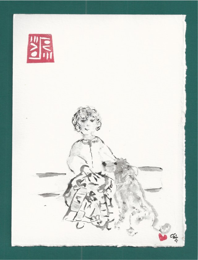 tomi visits woman with quilt