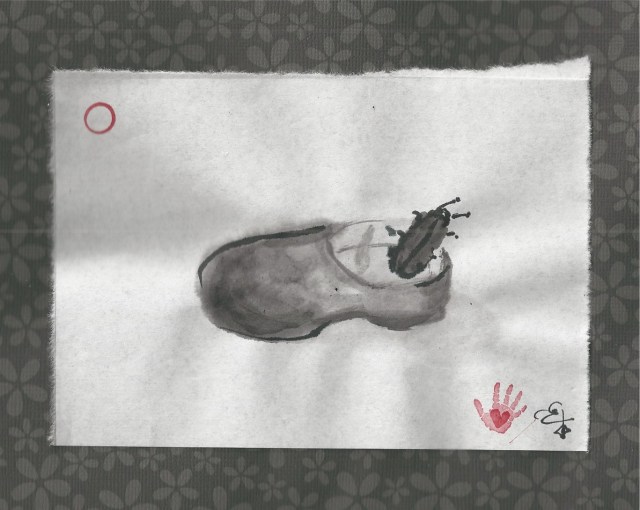 palmetto bug in clog