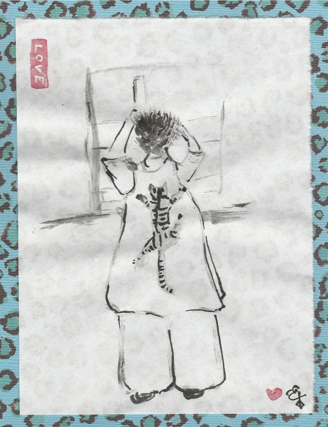 tabby-cat-on-back-of-monk