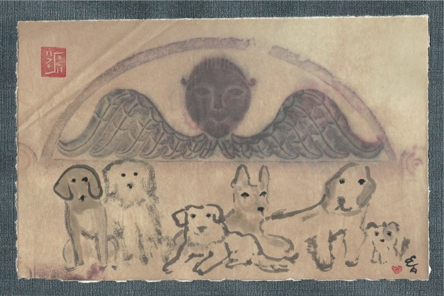 arch-angel-over-row-of-dogs