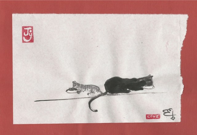 presto-and-pim-eating-together